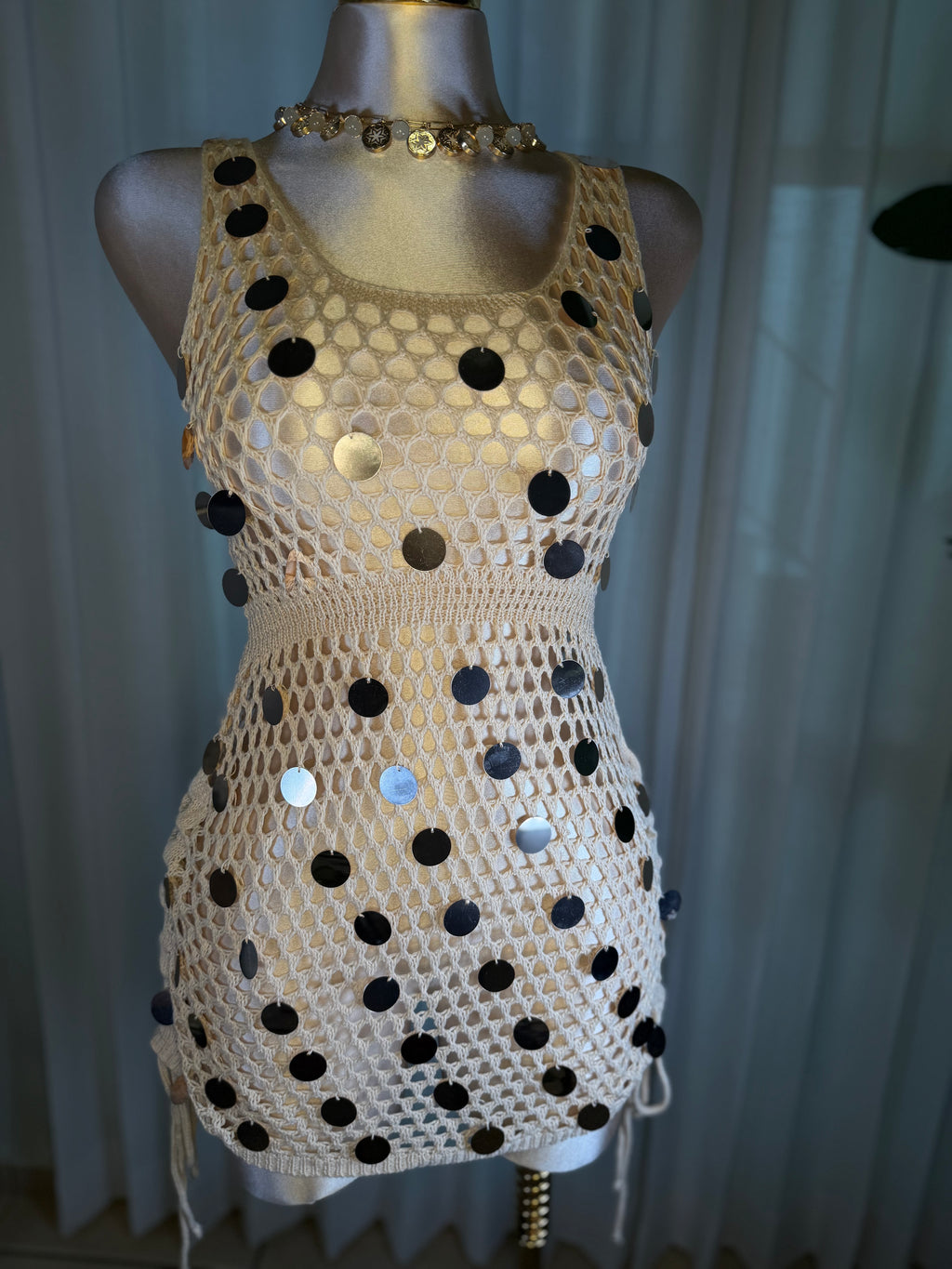 GOLDEN AURA DRESS
