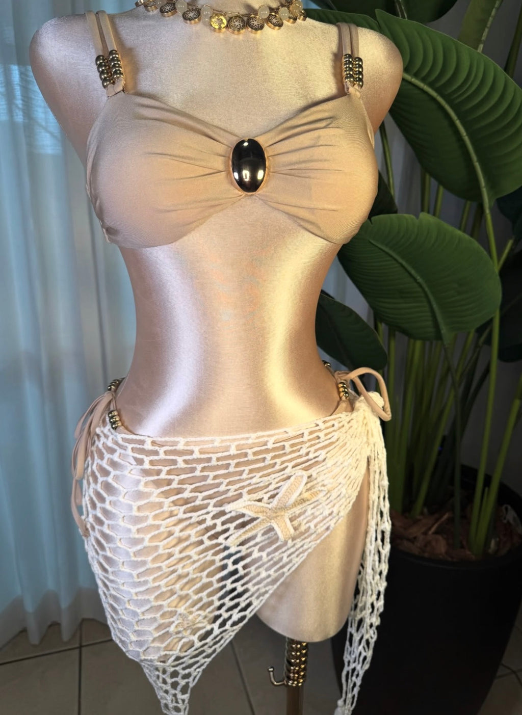 SEA STARS CROCHET WHITE